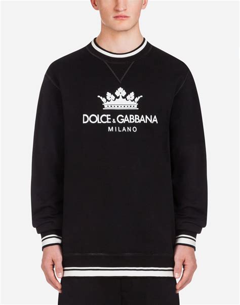 dolce gabbana sweatshirts men's